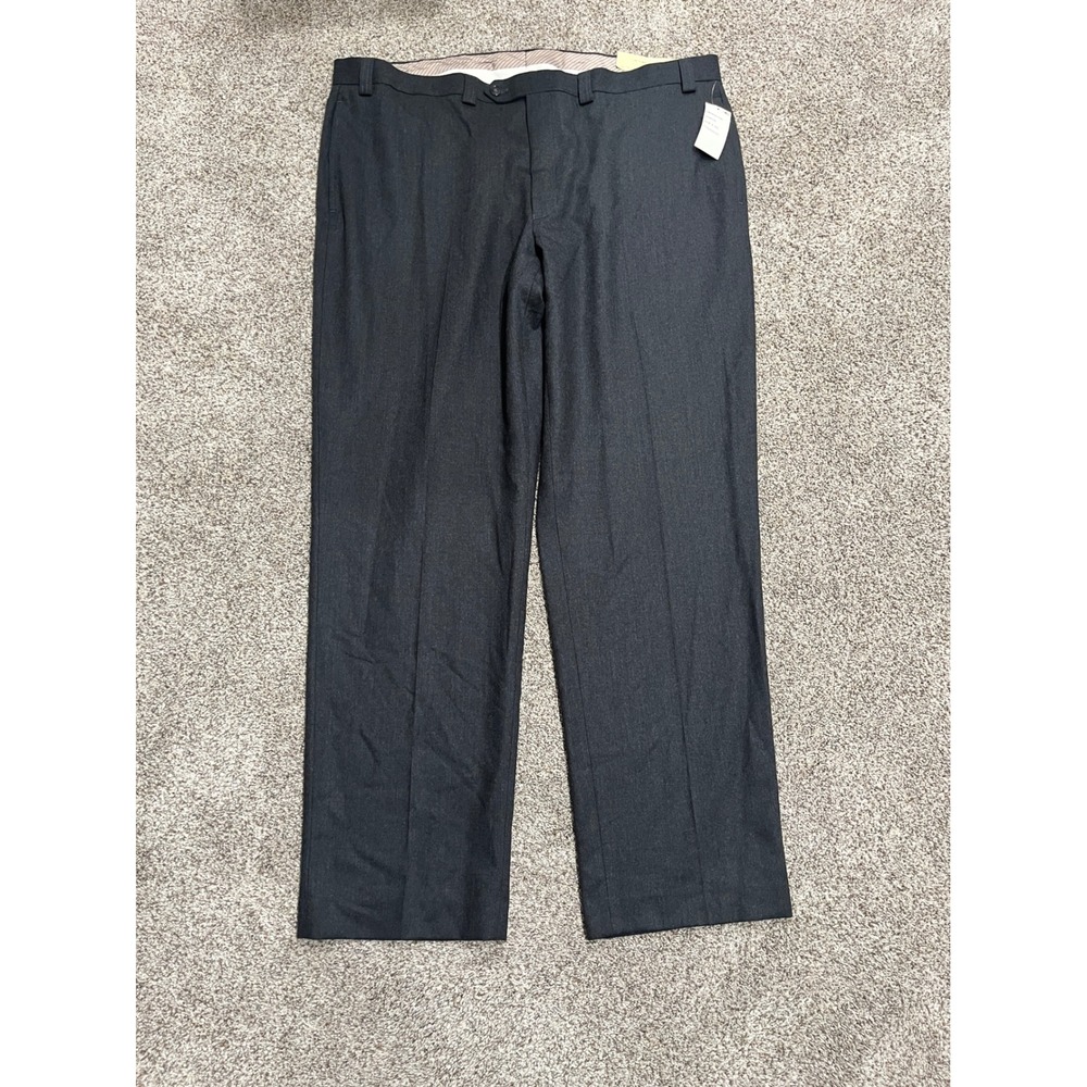 Lauren Ralph Lauren Mens Wool Dress Pants Charcoal Gray 42W x 32L EMORPQQY0061